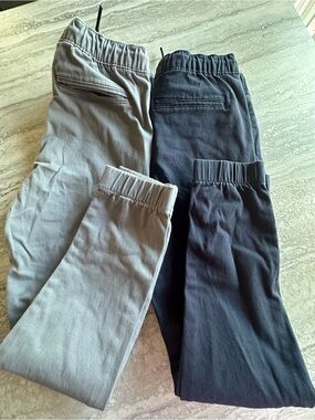 Aeropostale Jogger Pants - Gray and Black